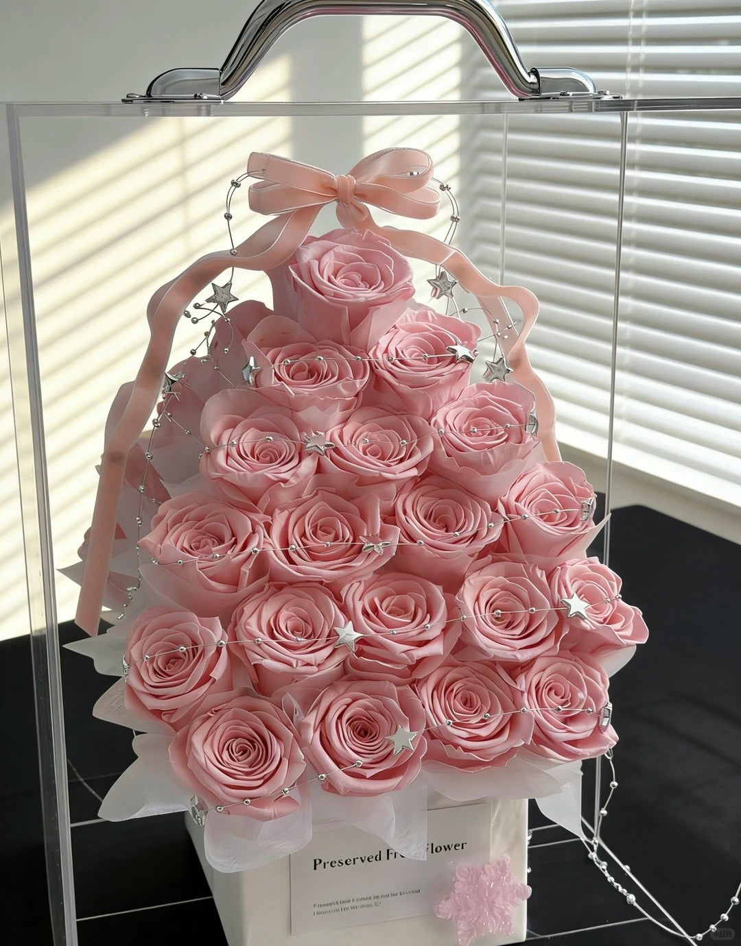Rose Tree / Preserved Flowers - A Romantic Home Decor Gift for Friends and Family