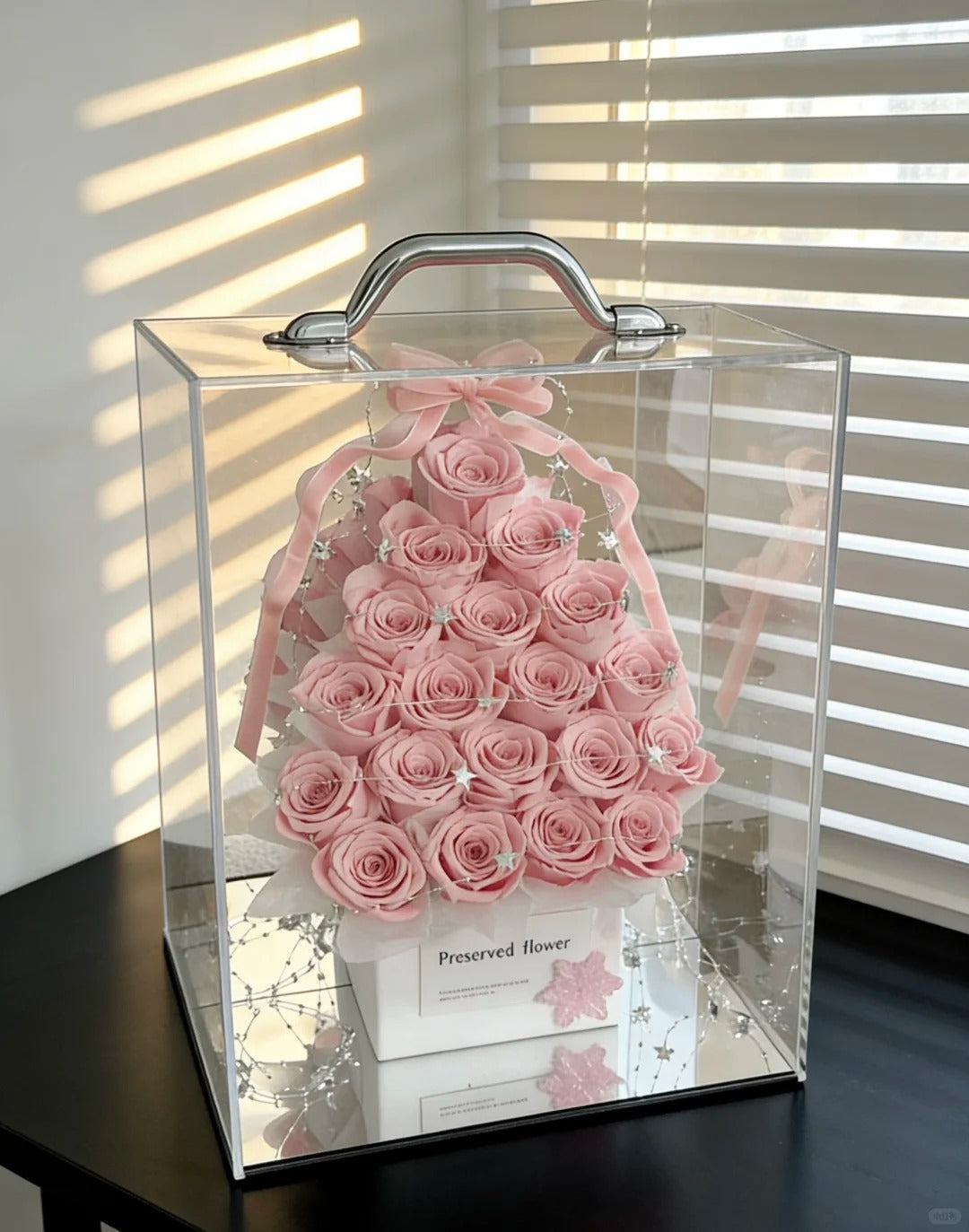 Rose Tree / Preserved Flowers - A Romantic Home Decor Gift for Friends and Family